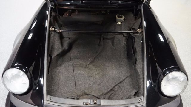 1985 Black Porsche 930 Coupe