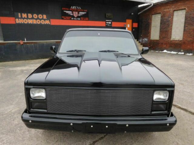 1985 Black Chevrolet C-10 Pickup Truck