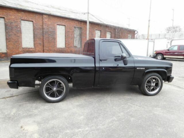 1985 Black Chevrolet C-10 Pickup Truck