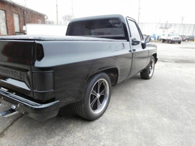 1985 Black Chevrolet C-10 Pickup Truck