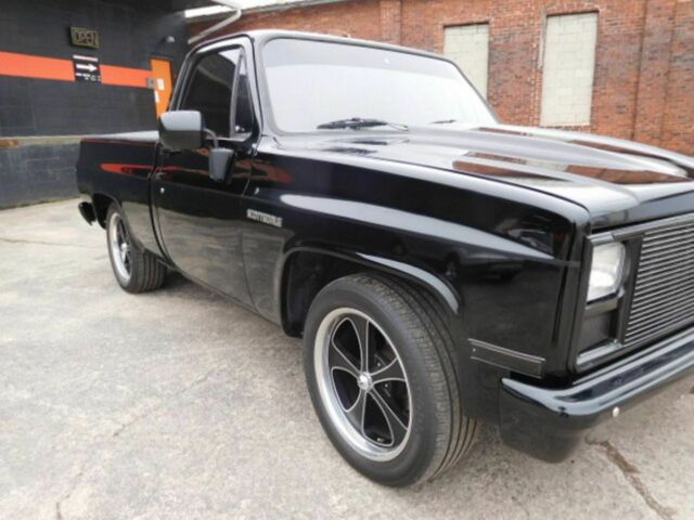 1985 Black Chevrolet C-10 Pickup Truck