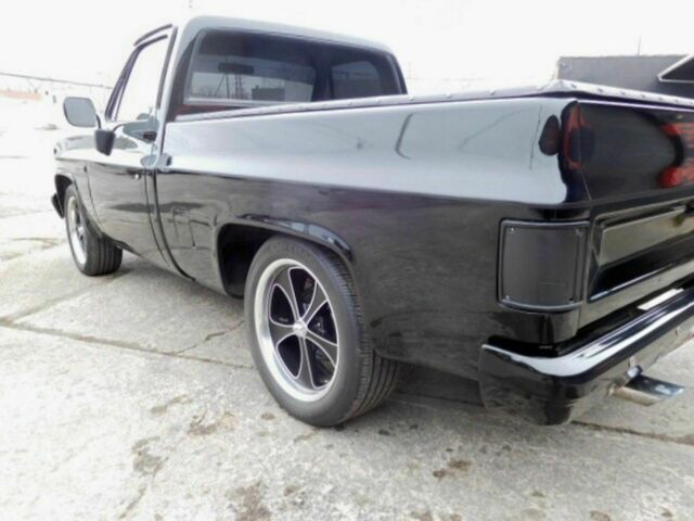 1985 Black Chevrolet C-10 Pickup Truck