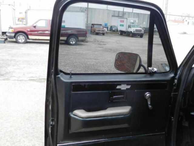 1985 Black Chevrolet C-10 Pickup Truck