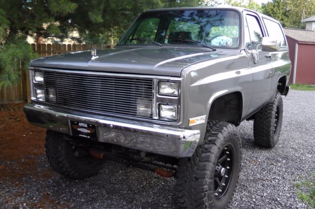 1985 Gray Chevrolet Blazer
