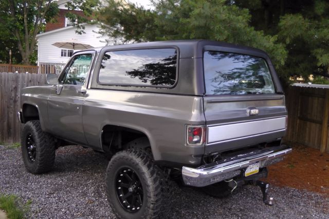 1985 Gray Chevrolet Blazer