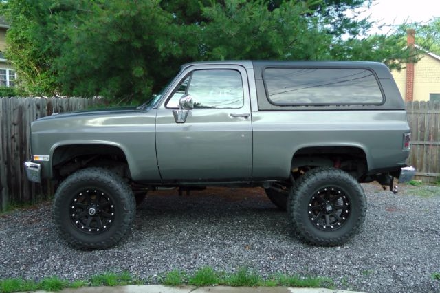 1985 Gray Chevrolet Blazer