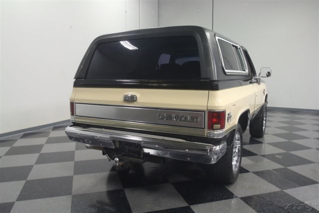 1985 Black Chevrolet Blazer