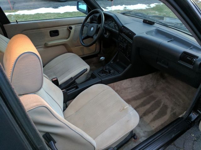 1985 Black BMW 3-Series Coupe