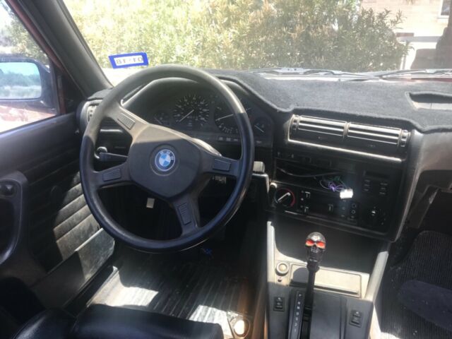 1985 Red BMW 3-Series Coupe