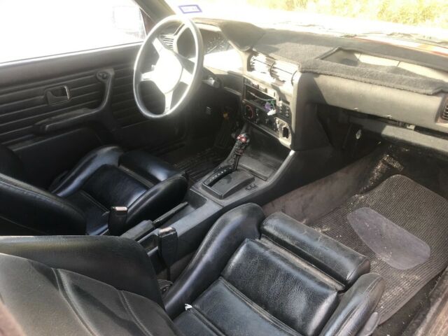 1985 Red BMW 3-Series Coupe