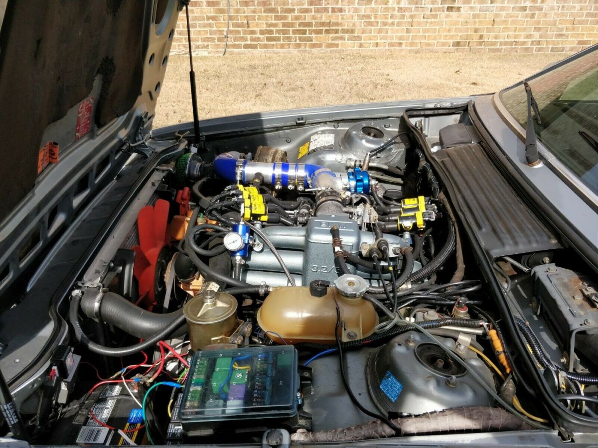 1985 Silver BMW 6-Series Coupe