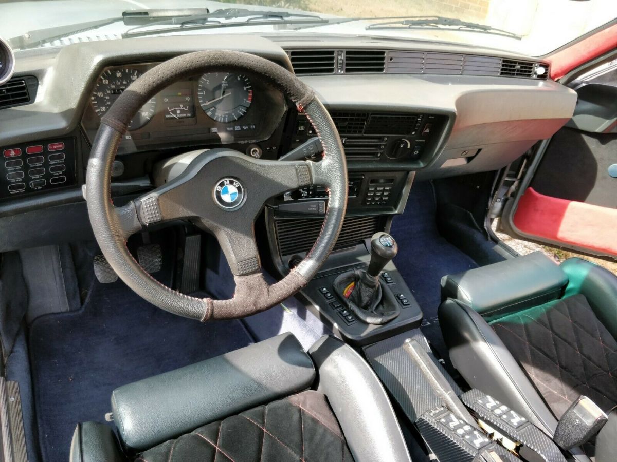 1985 Silver BMW 6-Series Coupe