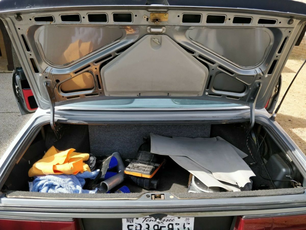 1985 Silver BMW 6-Series Coupe