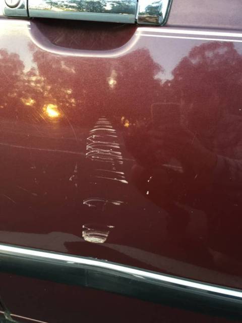 1985 Burgundy BMW 5-Series Sedan