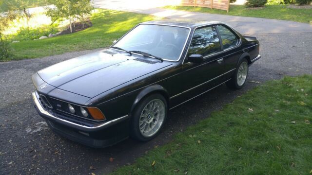1985 Blue Black Metalic BMW M6 Coupe