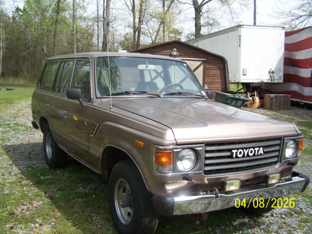 1985 brown Toyota Land Cruiser