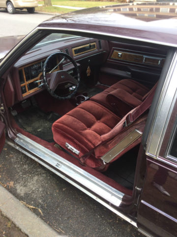 1985 Burgundy Buick Regal Coupe