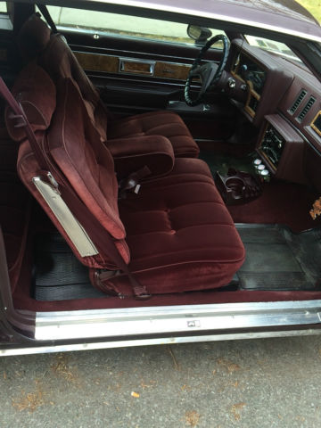 1985 Burgundy Buick Regal Coupe