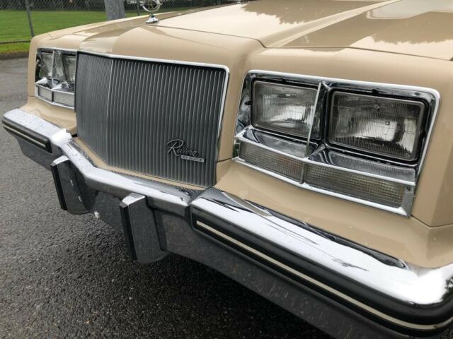 1985 Tan Buick Riviera Coupe