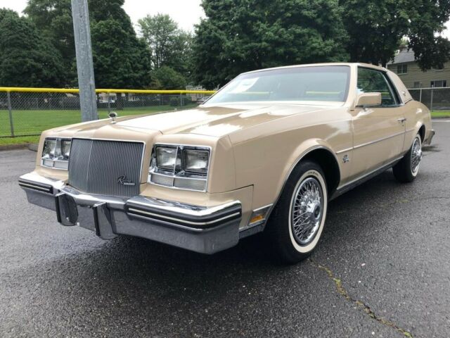 1985 Tan Buick Riviera Coupe