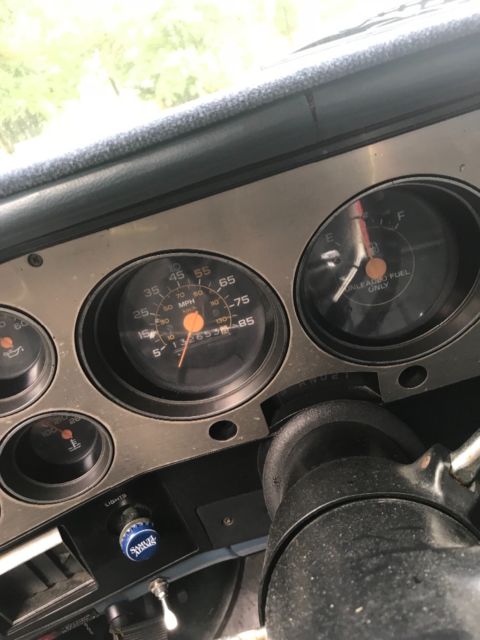 1985 Blue Chevrolet C-10 Standard Cab Pickup