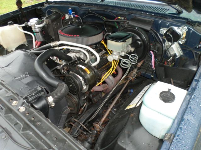1985 Blue Chevrolet C-10 Standard Cab Pickup