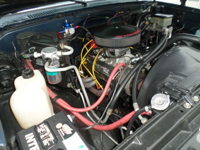1985 Blue Chevrolet C-10 Standard Cab Pickup