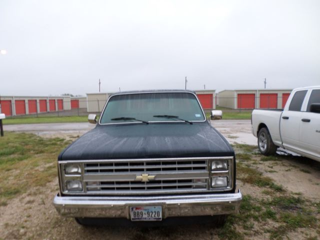 1985 Blue Chevrolet C-10 Standard Cab Pickup