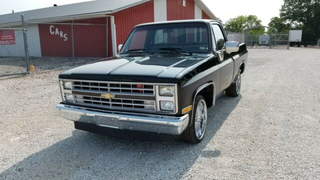 1985 Black Chevrolet C-10 Short Bed Truck