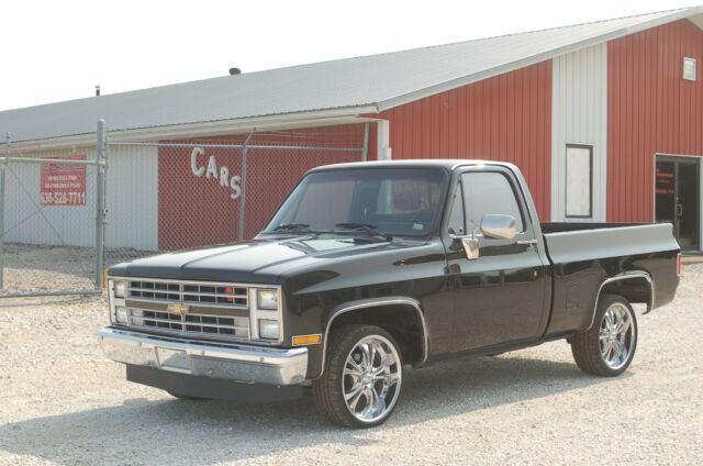 1985 Black Chevrolet C-10 Short Bed Truck