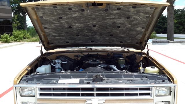 1985 Gold Chevrolet C-10 Standard Cab Pickup