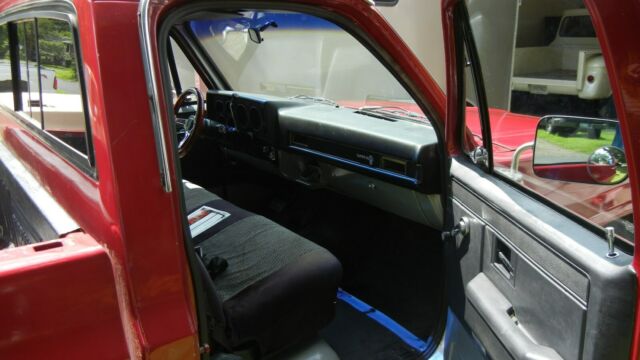 1985 Red Chevrolet C-10 Standard Cab Pickup