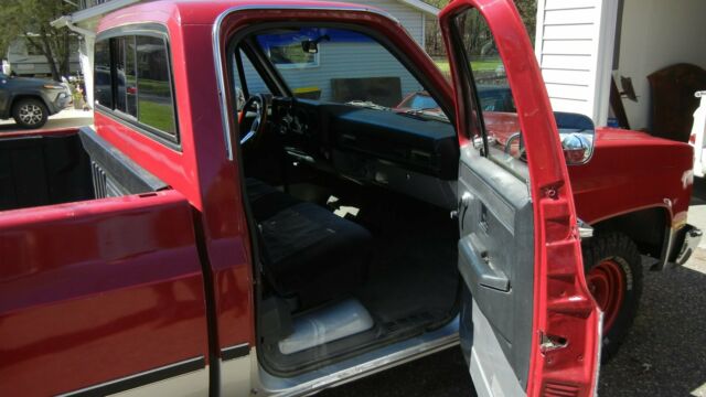 1985 Red Chevrolet C-10 Standard Cab Pickup