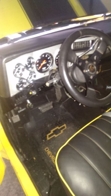 1985 Yellow Chevrolet C-10 Standard Cab Pickup
