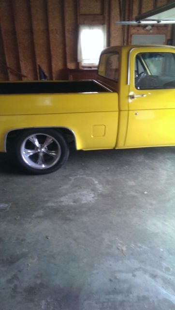 1985 Yellow Chevrolet C-10 Standard Cab Pickup