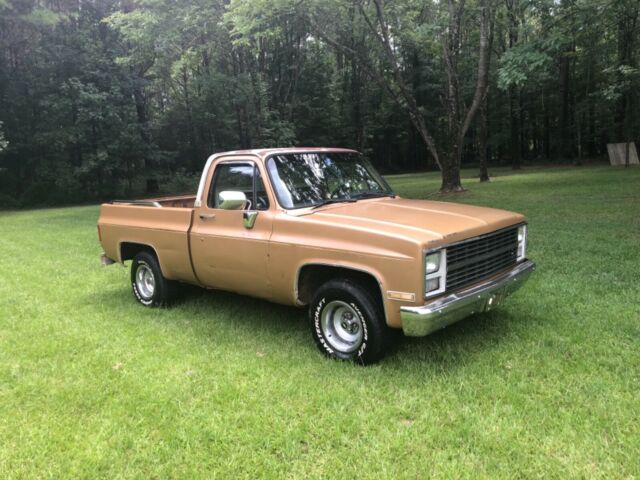 1985 Gold Chevrolet C-10 Pickup