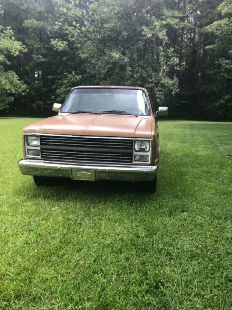 1985 Gold Chevrolet C-10 Pickup