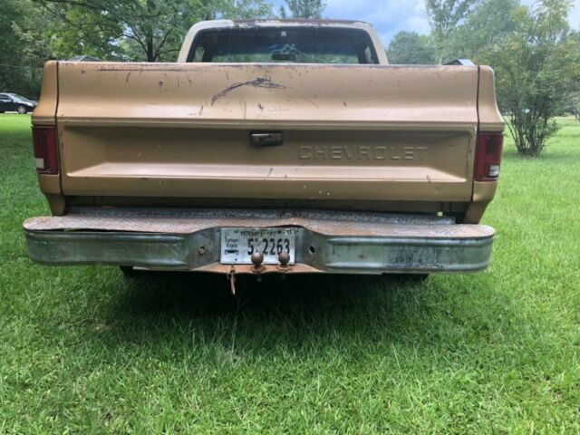 1985 Gold Chevrolet C-10 Pickup