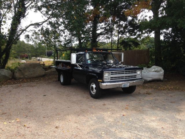 1985 Blue Chevrolet C/K Pickup 3500 Cab & Chassis