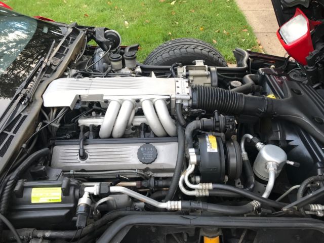 1985 Red Chevrolet Corvette Coupe