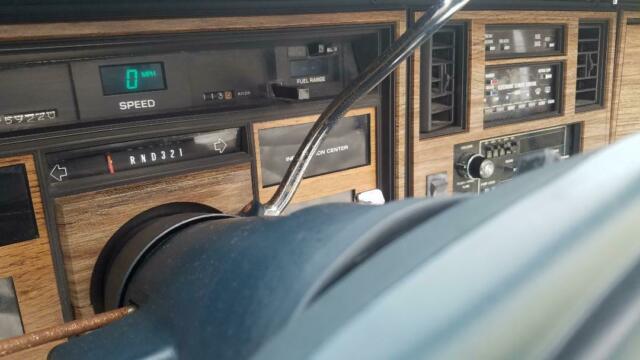 1985 Blue Cadillac Eldorado Convertible