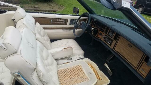 1985 Blue Cadillac Eldorado Convertible