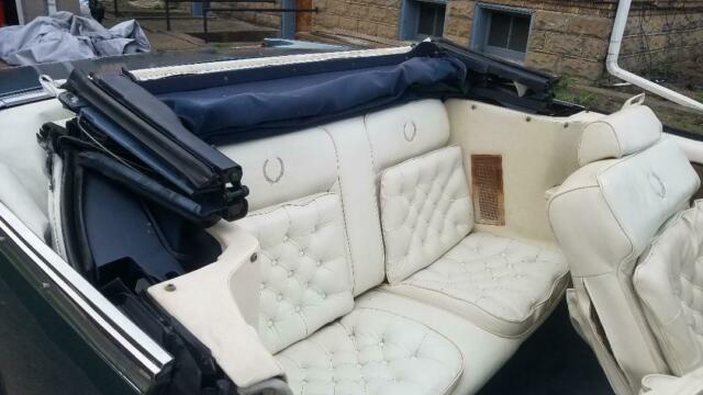 1985 Blue Cadillac Eldorado Convertible