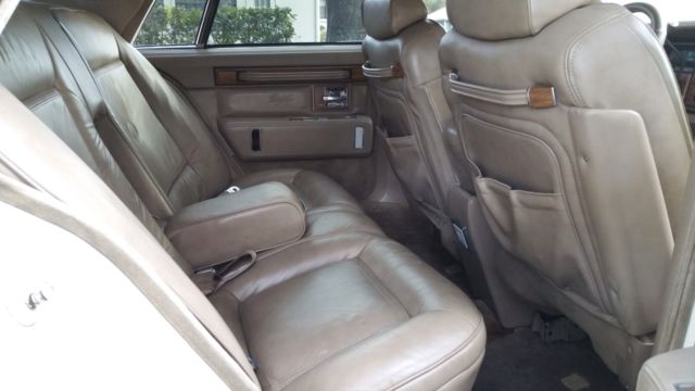 1985 White Cadillac Seville