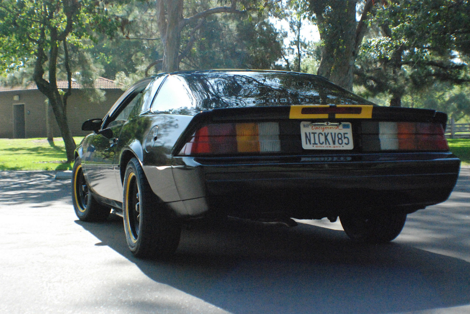 1985 Black Chevrolet Camaro Coupe