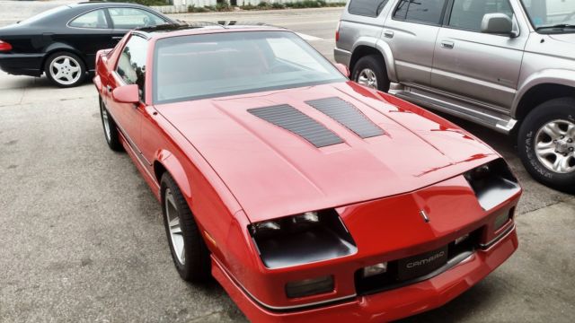 1985 Red Chevrolet Camaro Coupe