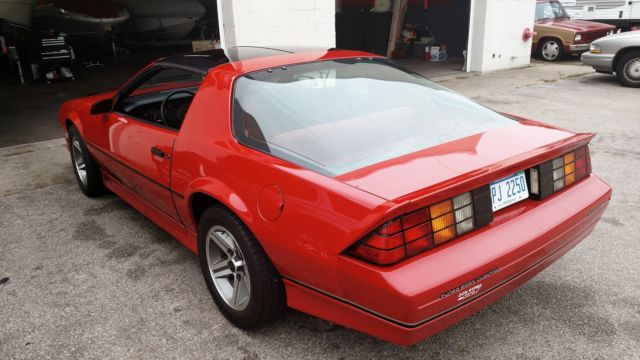1985 Red Chevrolet Camaro Coupe