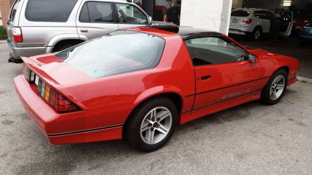 1985 Red Chevrolet Camaro Coupe