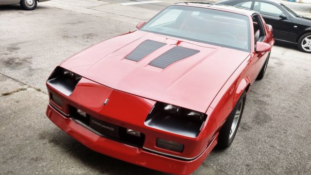 1985 Red Chevrolet Camaro Coupe
