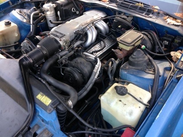 1985 Blue Chevrolet Camaro